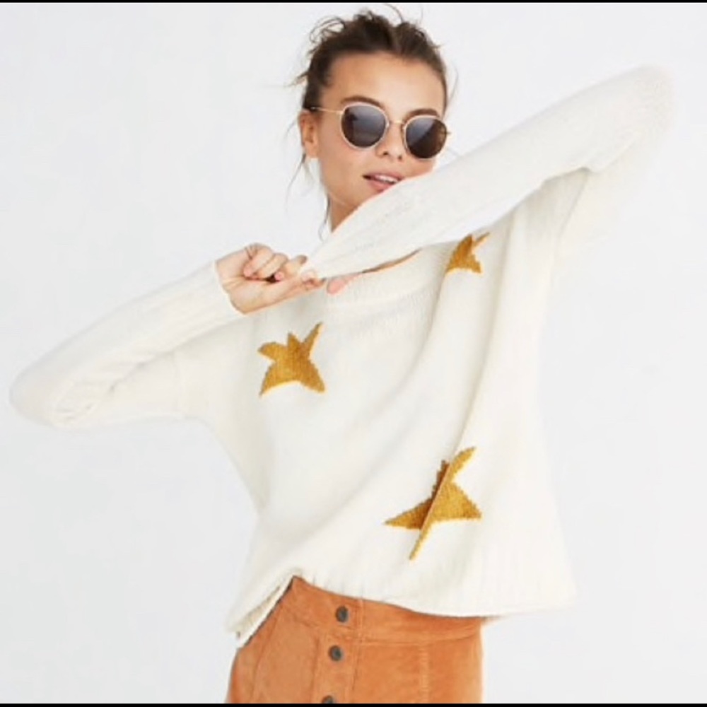 Madewell Star Sweater